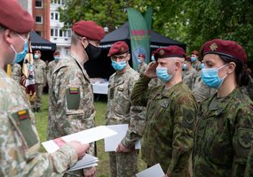 KASP Prisikėlimo apygardos 6-oji rinktinė mini įkūrimo 30-metį - 6