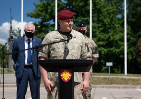 Krašto apsaugos savanorių pajėgoms vadovaus plk. Linas Kubilius - 7