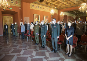 Valdovų rūmuose – iškilminga NATO pajėgų integravimo vieneto vado pasikeitimo ceremonija - 1