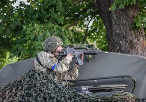 Surengtos svarbiausios Karinių oro pajėgų vertinamosios lauko taktinės pratybos ,,Budrus sakalas... - 14