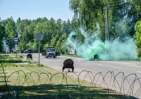 Surengtos svarbiausios Karinių oro pajėgų vertinamosios lauko taktinės pratybos ,,Budrus sakalas... - 2