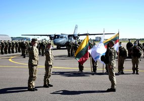 Prasideda Karinių oro pajėgų vertinamosios lauko taktinės pratybos - 1