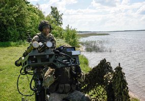 Surengtos svarbiausios Karinių oro pajėgų vertinamosios lauko taktinės pratybos ,,Budrus sakalas... - 12
