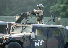 Prasidėjo tarptautinių pratybų ,,Stiprus Grifonas 2021“ aktyvioji fazė - 3