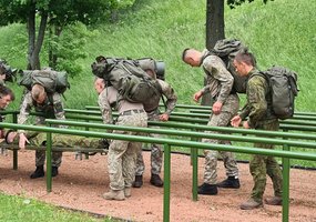 Geras fizinis karių parengimas – karinių užduočių įvykdymo garantas - 1
