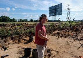 Sustabdęs magistro studijas archeologas atlieka tarnybą Inžinerijos batalione - 2