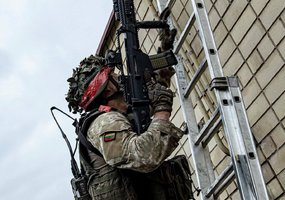 „Karaliaus kirtis 2021“: Karaliaus Mindaugo husarų bataliono kariai mokosi vykdyti užduotis mieste  - 2