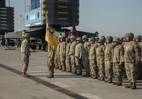 Homebound U.S. rotation farewelled in Klaipėda  - 1
