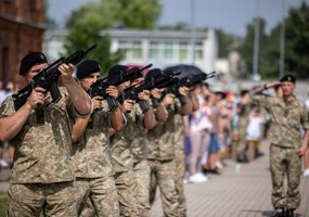 Parengtąjį Lietuvos kariuomenės rezervą papildė 7-oji karo inžinierių laida - 3