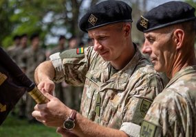 Parengtąjį Lietuvos kariuomenės rezervą papildė 7-oji karo inžinierių laida - 4