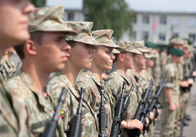 Lietuvos Respublikai prisiekė daugiau kaip 550 NPPKT karių - 12