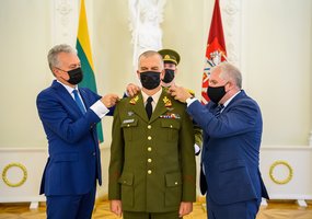 Lietuvos kariuomenėje – du nauji generolai - 1