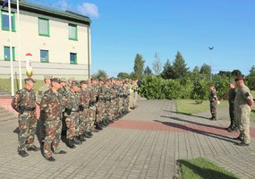 Krašto apsaugos savanorių pajėgų vadas domėjosi karių vykdomomis užduotimis pasienyje - 1