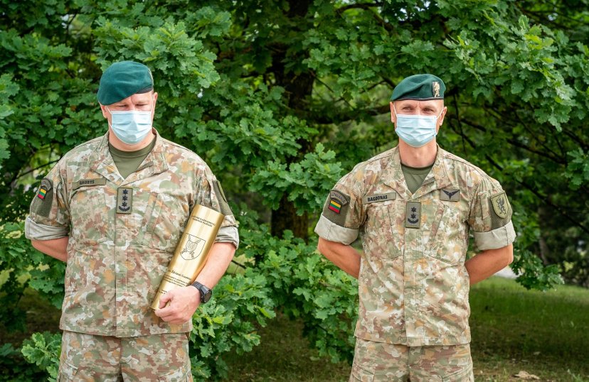 Sausumos pajėgų štabo viršininku paskirtas plk. ltn. Viktoras Bagdonas