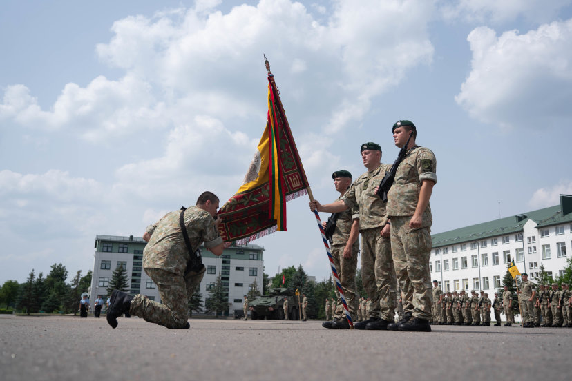 Lietuvos Respublikai prisiekė daugiau kaip 550 NPPKT karių