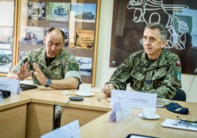NATO daugianacionalinio šiaurės rytų korpuso vadas lankėsi Lietuvoje - 4
