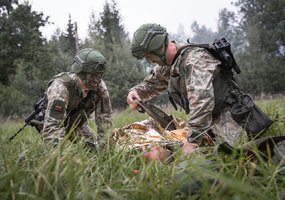 Kariai savanoriai iš Zarasų užtikrintai laimėjo geriausių pėstininkų varžybas - 3