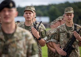 Kario priesaiką Lietuvai davė per šimtą būsimųjų karo inžinierių - 6