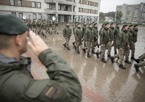 Gedimino Štabo batalionui vadovauti pradeda majoras Rimvydas Senkevičius - 9