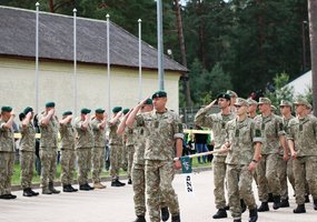 Kęstučio batalionas paminėjo 29-ąsias bataliono įkūrimo metines - 2