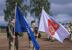 Generolo Silvestro Žukausko poligone prasidėjo kovinio šaudymo pratybos „Grifono kirtis 21” - 5