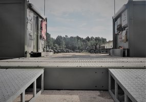 Lietuvos kariuomenėje atnaujinta vienintelė Lietuvoje mobili transporto priemonių patikros linija - 1