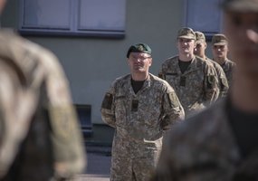 Dragūnų bataliono kariai įveikė pirmąjį karinio rengimo etapą - 4