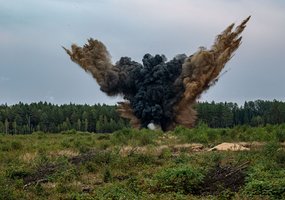 Tarptautinės karo inžinierių pratybos „Inžinierių griausmas 2021“ pasiekė finalinį etapą - 4