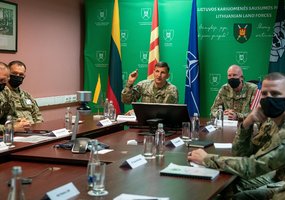 Lietuvoje lankosi JAV Pensilvanijos nacionalinės gvardijos vadas - 5