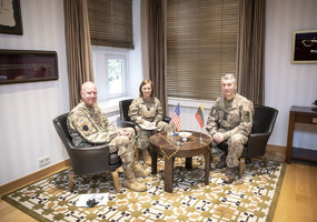 Adjutant General of Pennsylvania on a visit in Lithuania - 2
