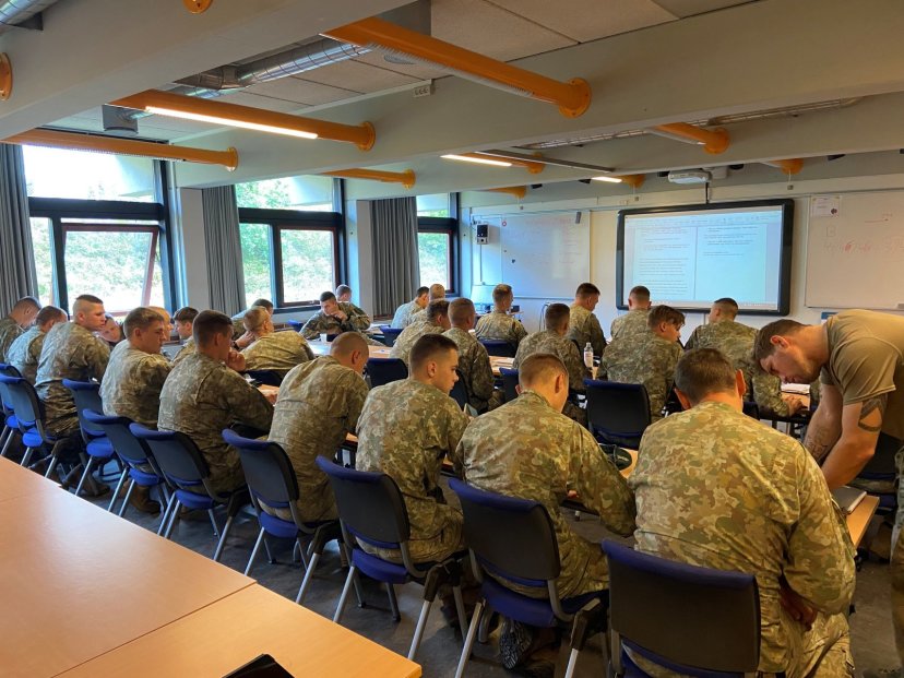 The Lithuanian Armed Forces prepare for deployment to Iraq