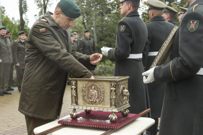 Kretingoje atidarytas Jono Karolio Chodkevičiaus kenotafas ir suteiktas naujas vardas...