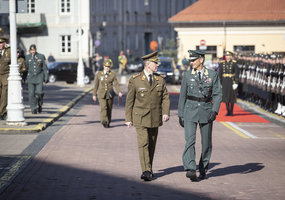 Lietuvoje viešinčiam Norvegijos kariuomenės vadui – padėka už indėlį Lietuvos ir regiono saugumui - 1