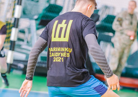 Generolo Romualdo Giedraičio artilerijos batalione surengtos Lietuvos kariuomenės karininkų klubų... - 4