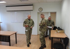 Danišką mokymosi metodiką kariai savanoriai pritaikys ir pratybose - 3