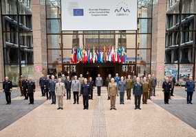 Europos Sąjungos karinio komiteto konferencijoje – dėmesys ES kovinių grųpių vystymui ir paramai... - 1