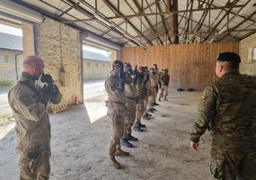 Lietuvos kariuomenės karo inžinieriai dalinosi patirtimi ir treniravosi aukšto lygio... - 10