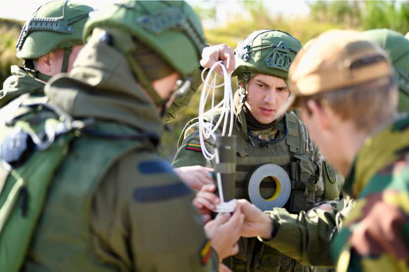 Lithuanian Armed Forces engineers shared experience at high-level international training event...