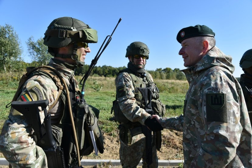 The Lithuanian Armed Forces supports and will continue supporting Ukraine, says Chief of Defence...