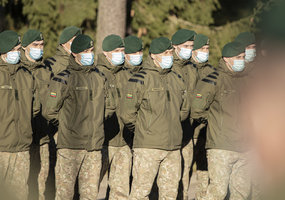 Lietuvos karių būrys išlydėtas į NATO misiją Irake - 2