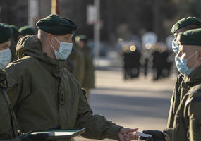 Lietuvos karių būrys išlydėtas į NATO misiją Irake - 7