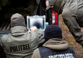 Sieną saugantys Lietuvos kariai Kapčiamiestyje: „Reakcijos laikas – čia ir dabar“ - 7