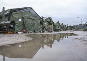 A Forward Operating Base established in Druskininkai to support border area protection operations  - 13