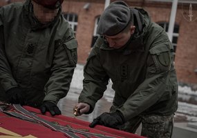 Vytauto Didžiojo Jėgerių batalionui įteikta nauja kovinė vėliava - 3