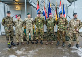 Lietuvoje lankosi trijų NATO šalių Sausumos pajėgų vadai - 6