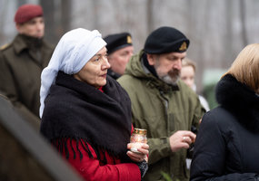 Pagerbti partizanai Jonas Misiūnas - Žalias Velnias ir  Benediktas Trakimas - Genelis - 5