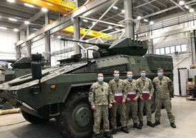 Lietuvos kariuomenės mokykloje ruošiami pėstininkų kovos mašinų "Vilkas" bokštelio ir... - 3