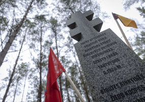 Puskarininkių karjeros I pakopos kursas baigtas žygiu į partizanų žūties vietą - 1