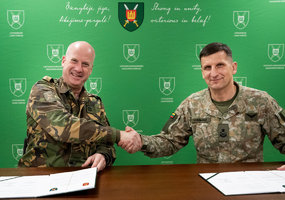 Three NATO army commanders on a visit in Lithuania - 2
