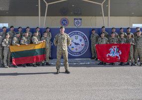 Military personnel of the Lithuanian Armed Forces School trained at Exercise Maple Arch 2021 - 6